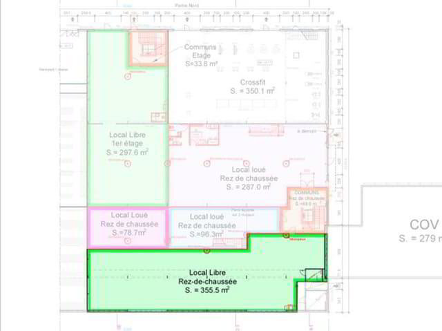 Sion, à louer 1 local de 355.50 m² au rez dans un bâtiment industriel... - Ansicht 4