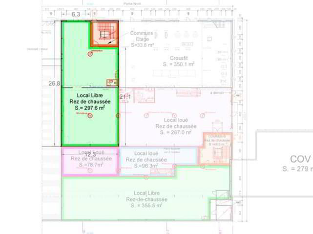 Sion, à louer un local de 297.60 m² au rez étage dans un bâtiment... - Ansicht 5