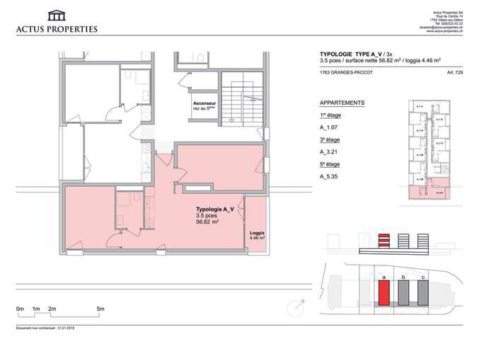 Wohnung – Granges-Paccot - Mehr