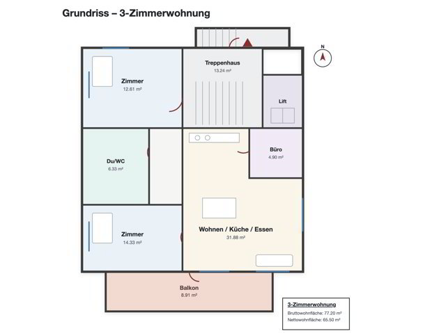 Wohnung – Blatten b. Naters - Ansicht 2