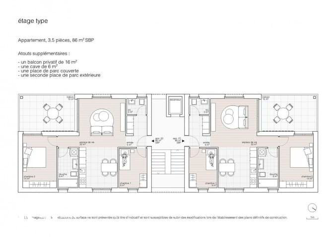Appartement 3.5 pièces à acheter à Saxon - image 1/5