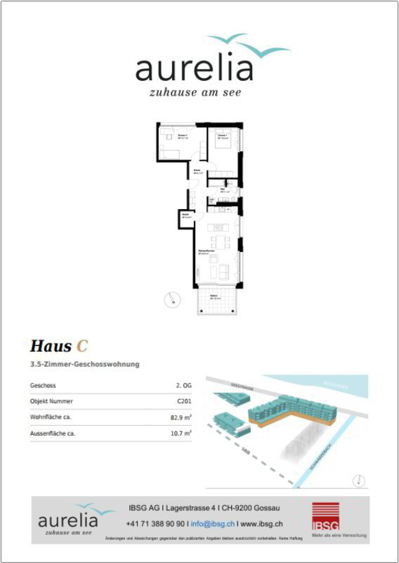 3 Zimmer Wohnung zu vermieten in Horn - Bild 1/11