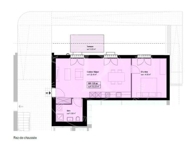 Appartement 2.5 pièces à acheter à Berlens - image 1/5