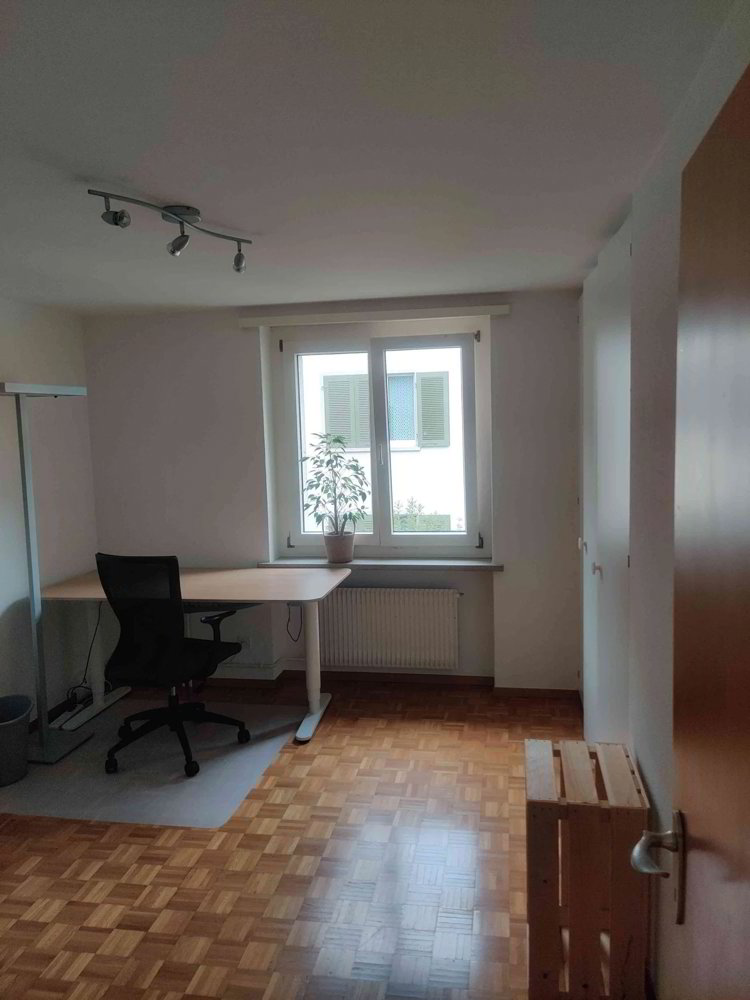 Abschliessbarer Büroraum mit Aussicht und Parkett - Ansicht 2