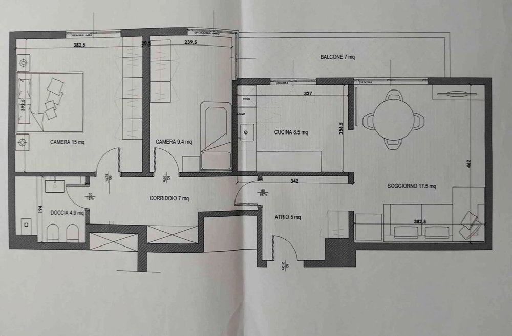 Appartement 3.5 pièces à louer à Morbio Inferiore - image 1/13