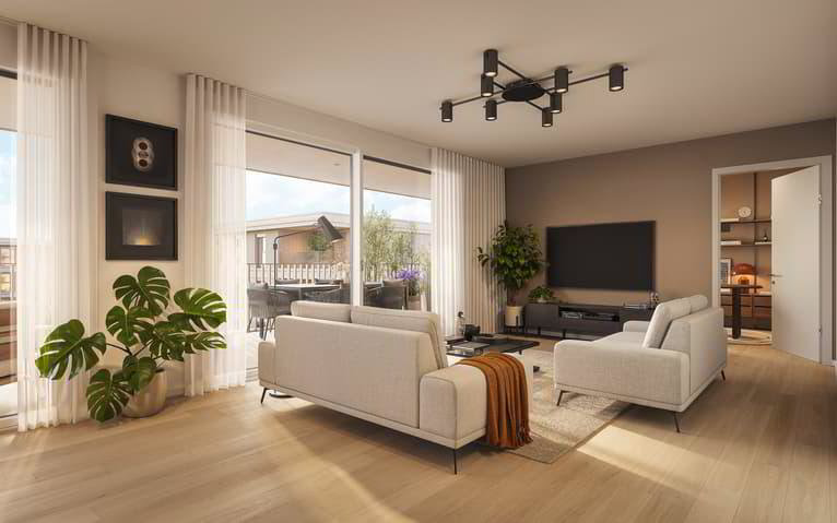 Appartamento di 6 locali in vendita a Bernex - immagine 1/13