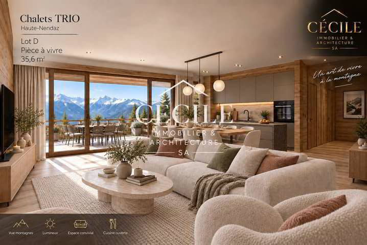 3.5 rooms Apartment to buy in Haute-Nendaz - image 1/13