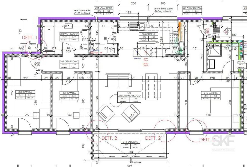 4.5 Zimmer Wohnung zu vermieten in Rivera - Bild 1/14