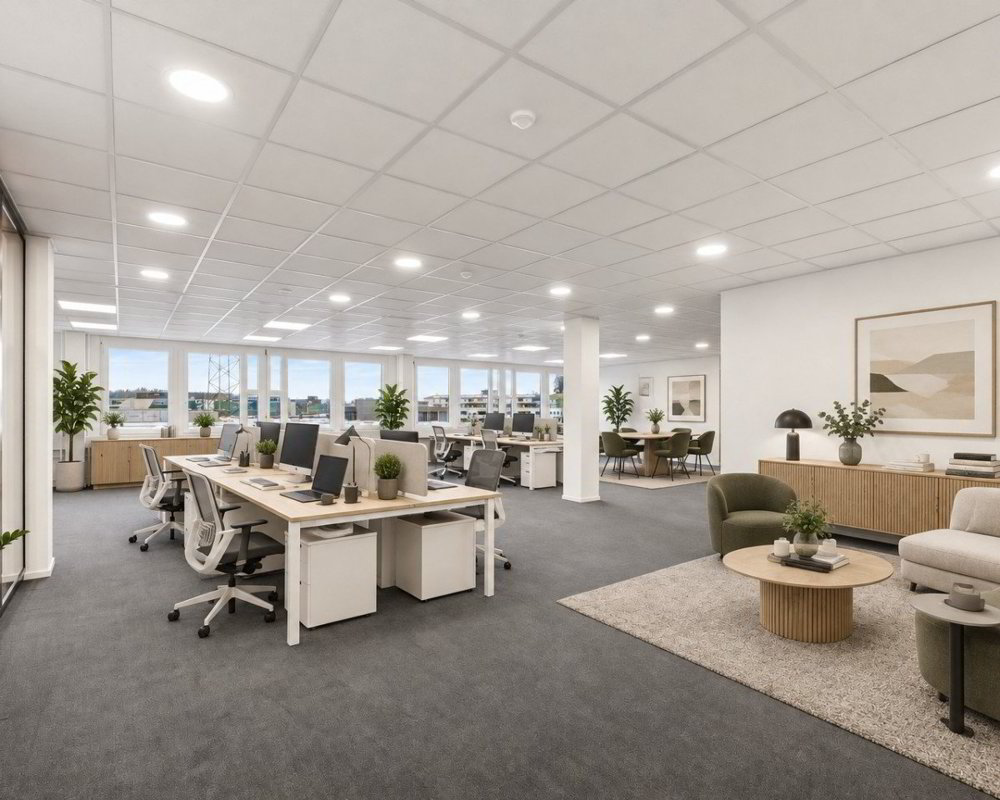 Moderne Bürofläche nahe Zugerland und Bahnhof Steinhausen - Ansicht 2