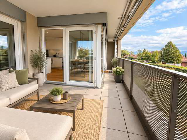Appartement 3.5 pièces à louer à Neyruz FR - image 1/11