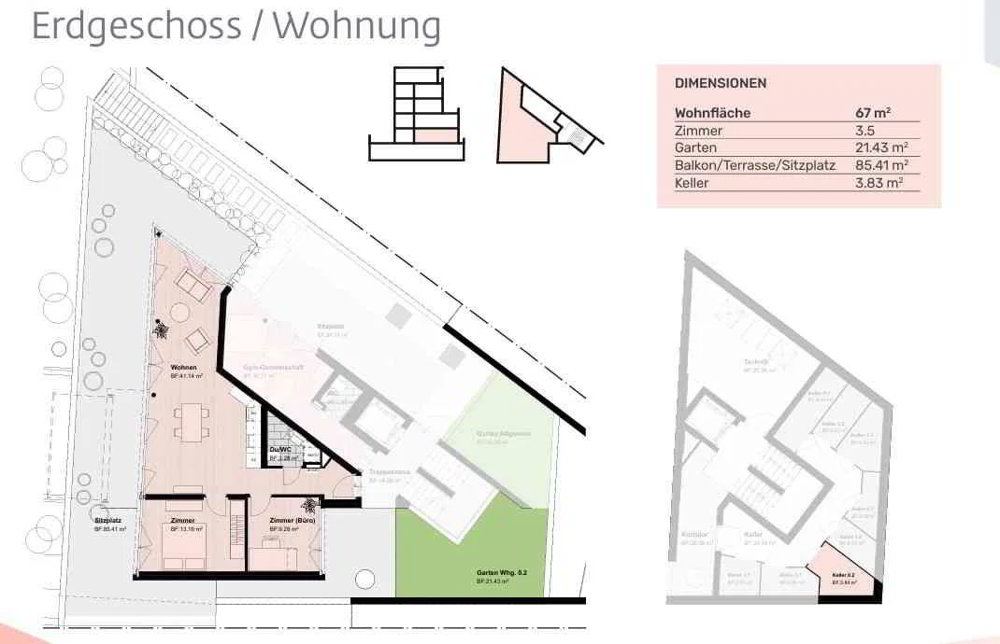 Wohnung – Menzingen - Ansicht 4