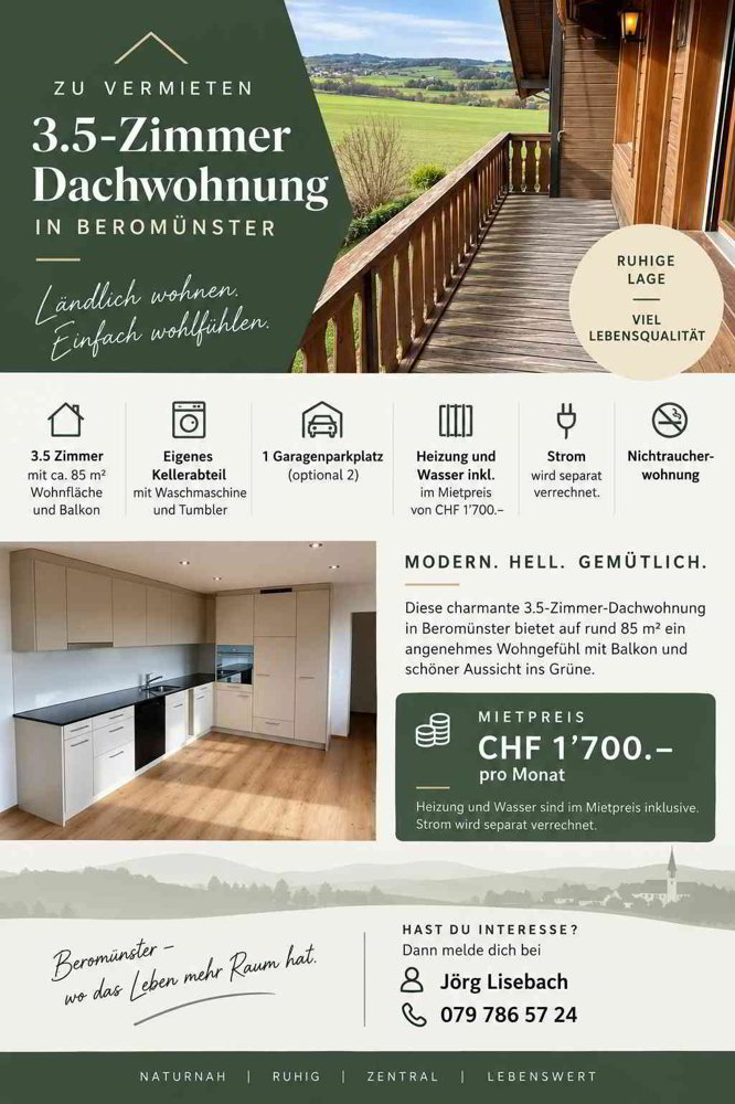 Wohnung – Beromünster
