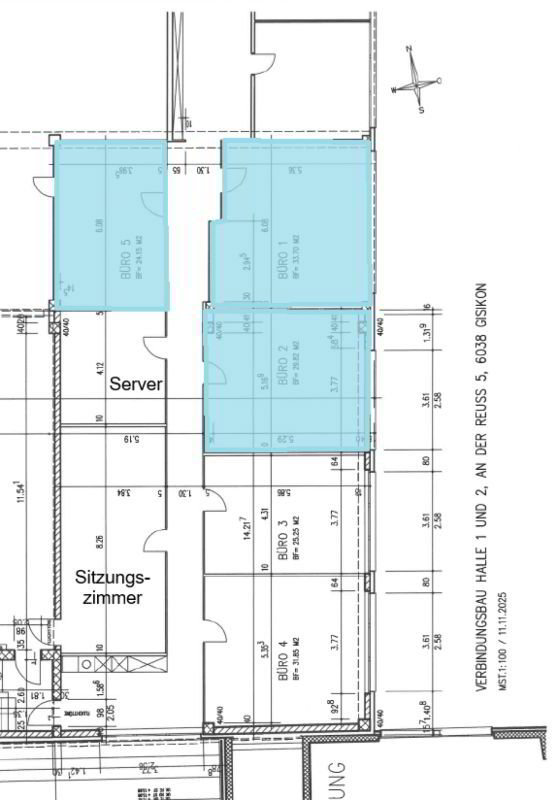 null rooms Office & Commercial for rent in Gisikon - image 1/11