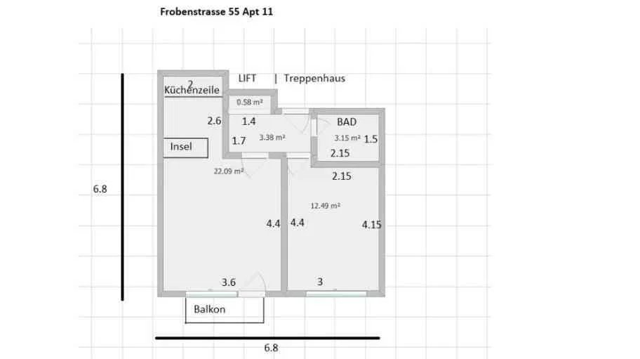 Appartamento di 2.5 locali in affitto a Bâle - immagine 1/9