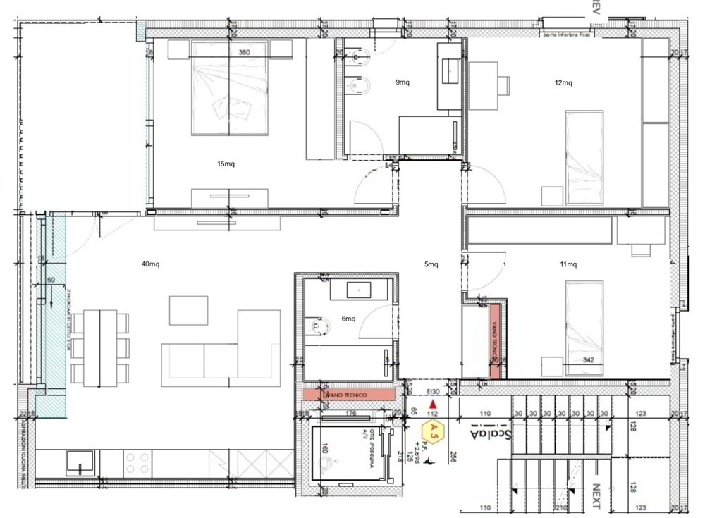 4.5 Zimmer Wohnung zum verkaufen in Rivera - Bild 1/10