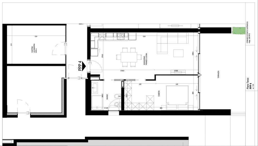2.5 Zimmer Wohnung zum verkaufen in Ponte Capriasca - Bild 1/10