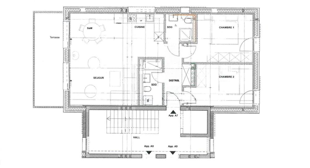 Appartement 3 pièces à louer à Denens - image 1/2