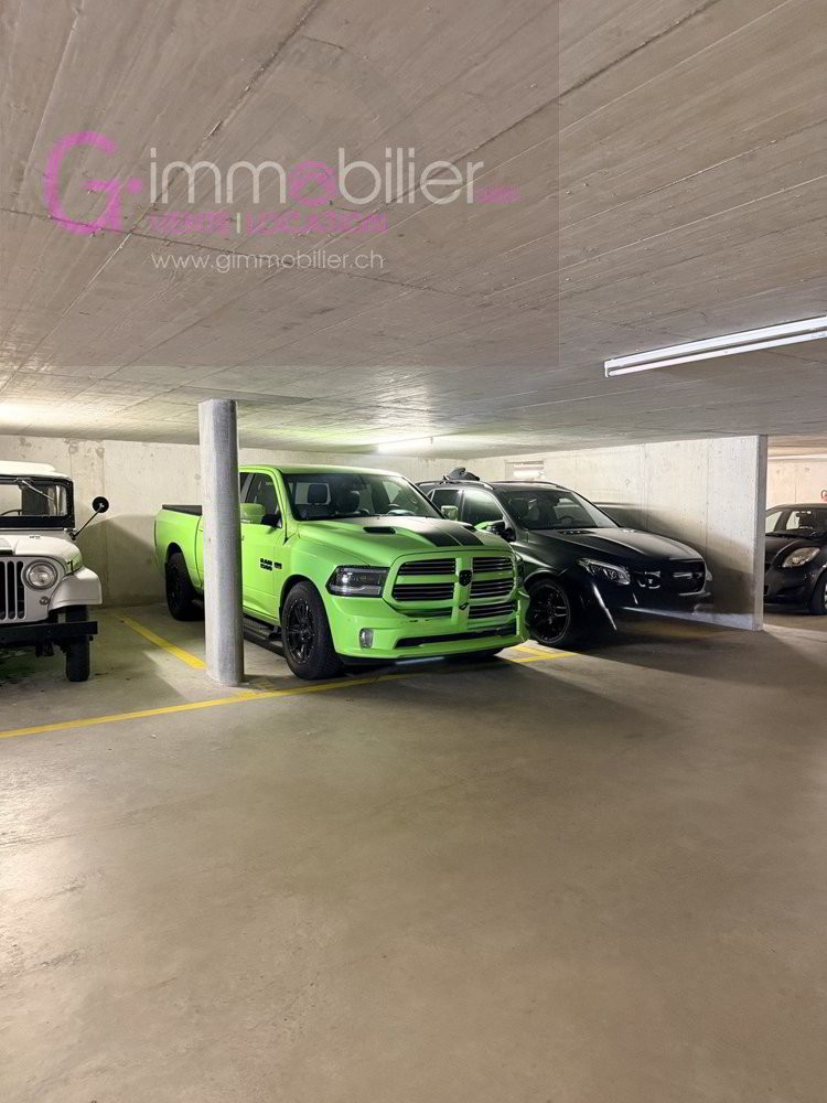 null Zimmer Parkplatz, Garage zum verkaufen in Collombey - Bild 1/5