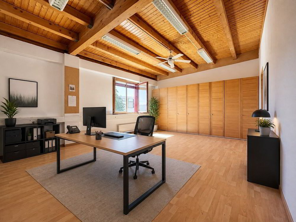 Surface commerciale de 207 m² d'un seul tenant, 2ème étage sans une seule marche, 3 places de parc extérieures comprises, libre de suite - Ansicht 4
