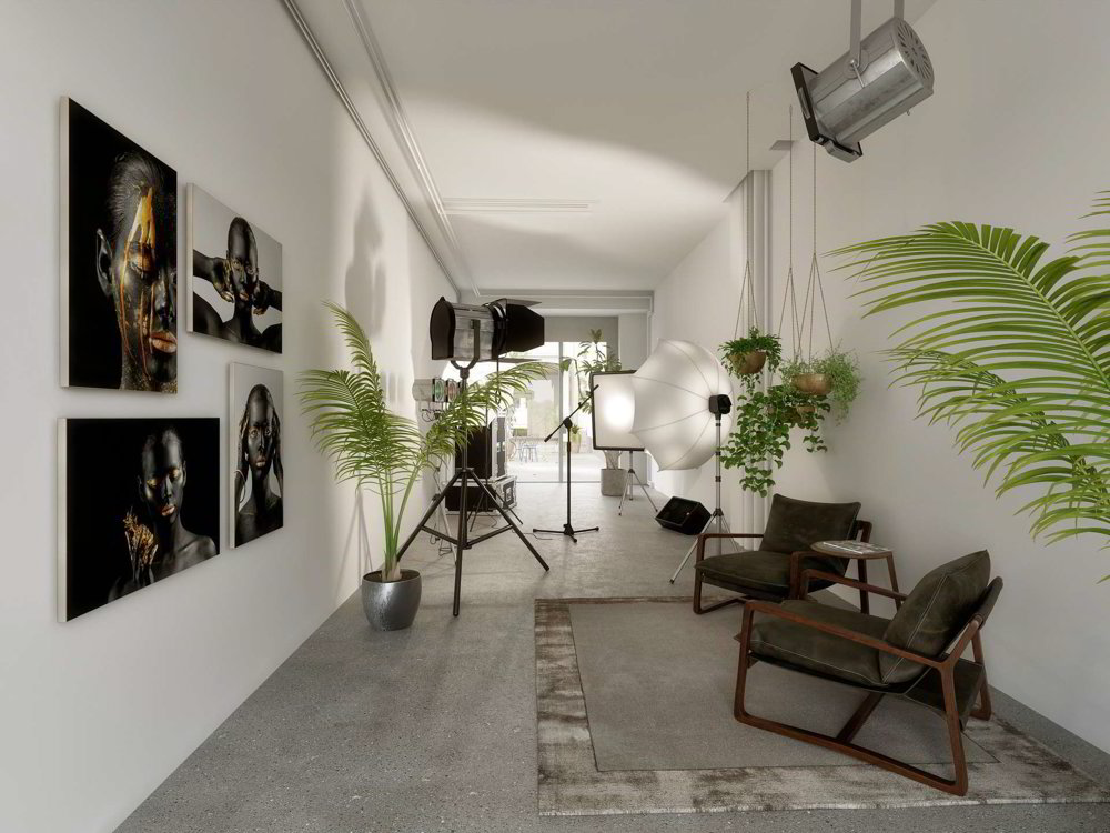 Ausgebautes Büro, Studio oder Atelier mit 48m² in Basel