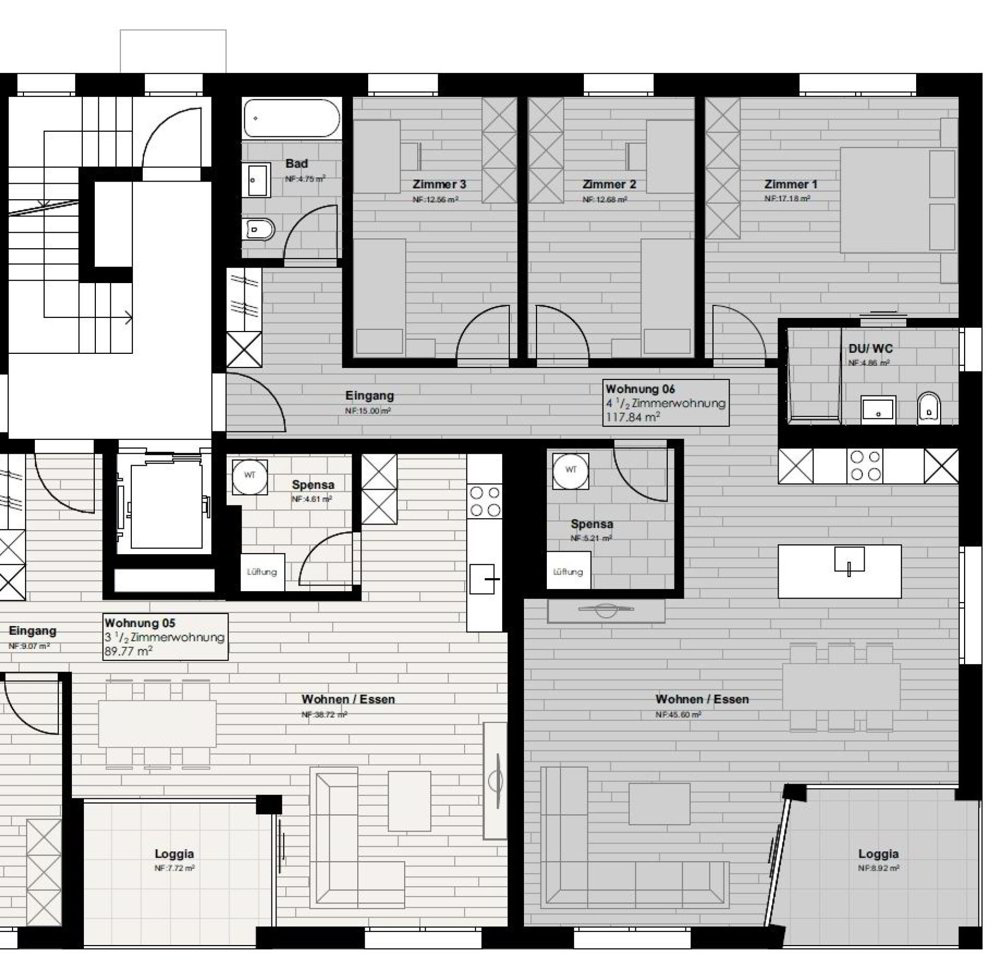 4.5 Zimmer Haus zu vermieten in Berschis - Bild 1/10