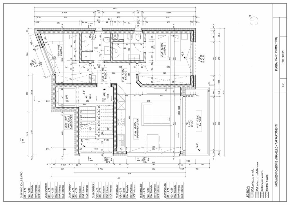 Appartement 3.5 pièces à louer à Viganello - image 1/6
