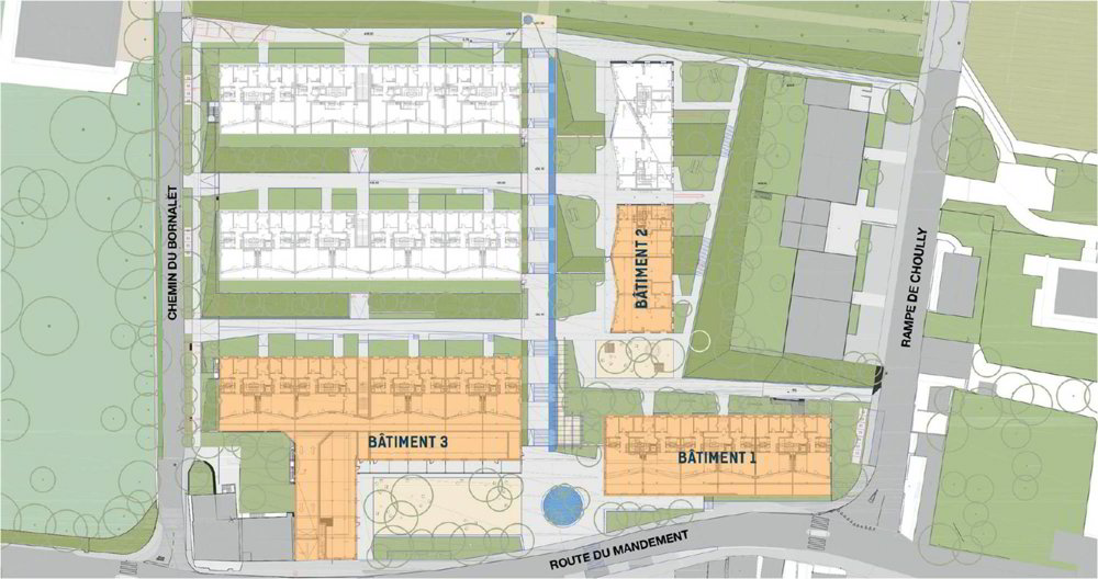 Satigny - Nouveau quartier contemporain et durable - Ansicht 3