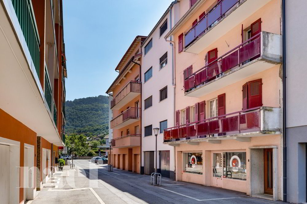 Immeuble mixte composé d'une arcade et de 4 logements au centre ville de Monthey - Ansicht 5
