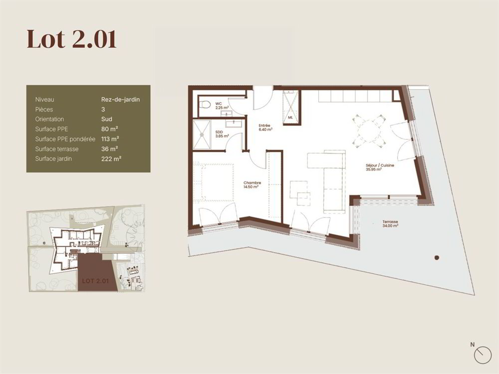 Wohnung – Grand-Lancy - Ansicht 4