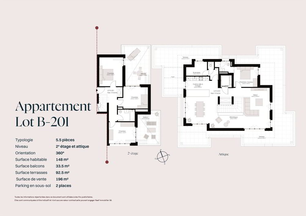 Wohnung – Morges, District de Morges - Mehr