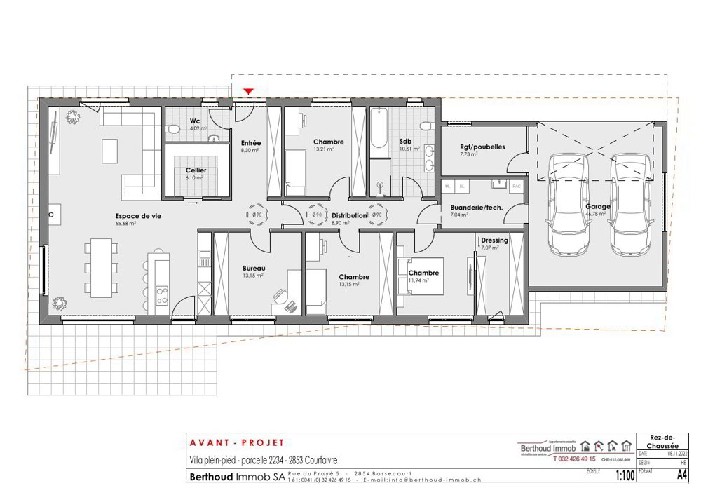 Maison 5 pièces à acheter à Courfaivre - image 1/3