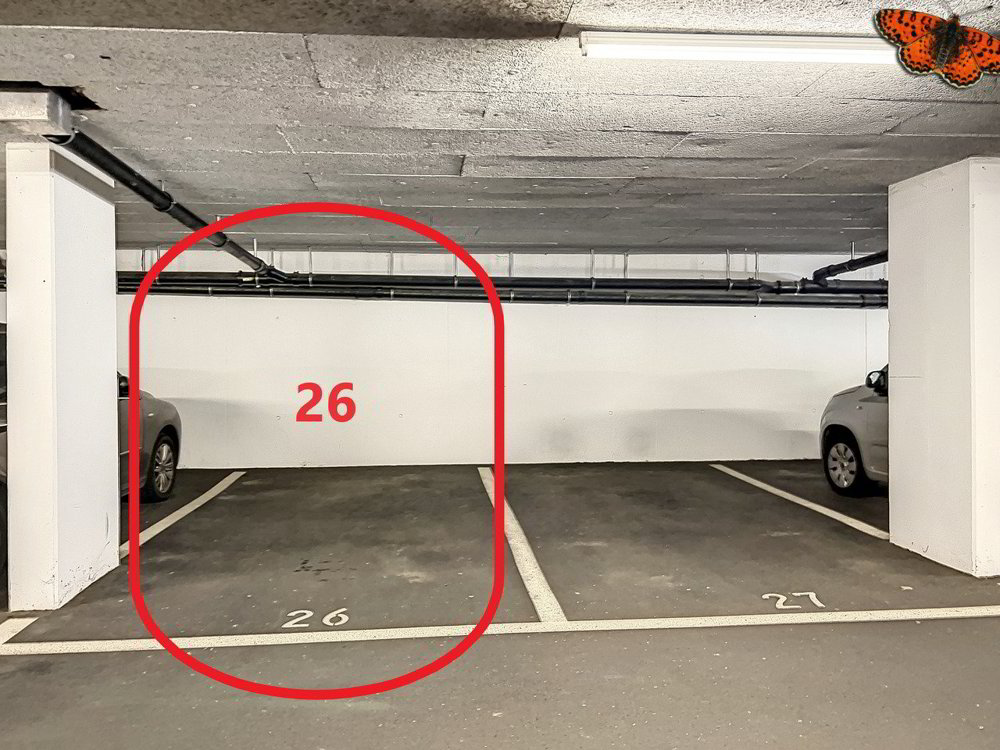 BELFAUX - Place de parc voiture intérieure - Ansicht 2