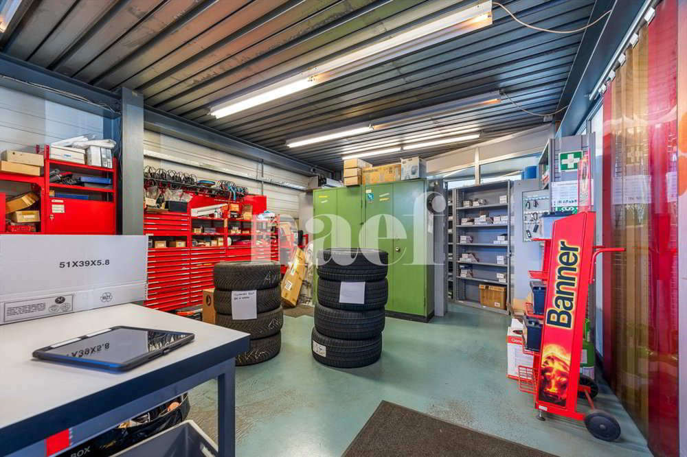 Garage avec réception, atelier et espaces de stockage à vendre à Givisiez - Ansicht 5