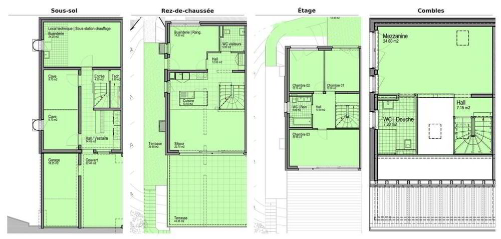 Maison 6 pièces à louer à Aran - image 1/13