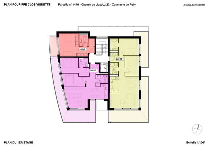 null rooms Apartment for rent in Pully - image 1/6