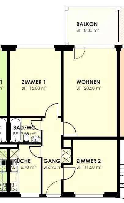 Appartamento di 3.5 locali in affitto a Altstätten SG - immagine 1/6