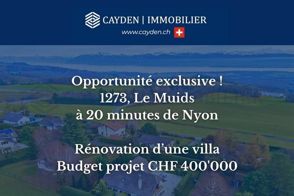 Maison 7 pièces à acheter à Nyon - image 1/12