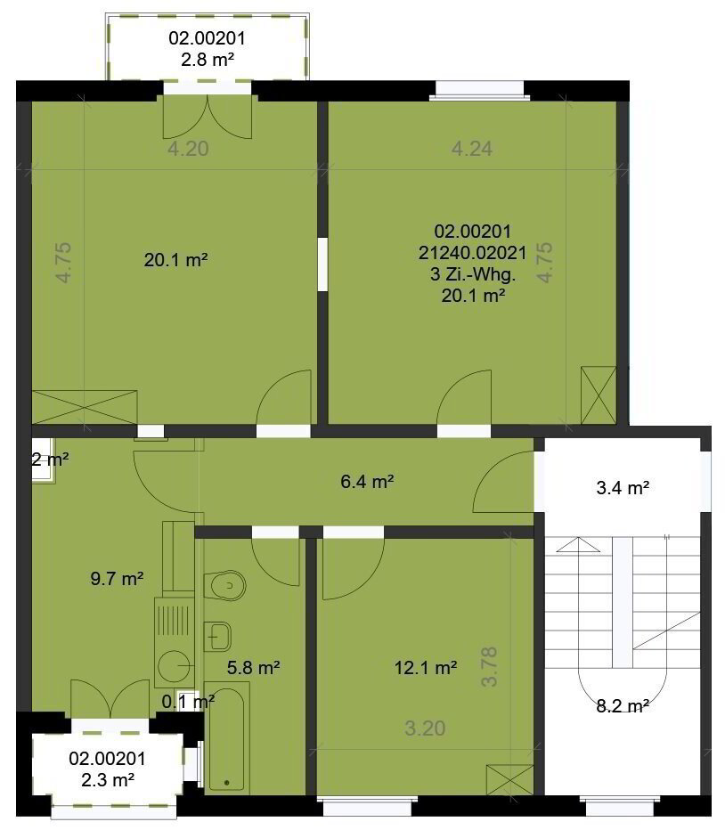 3 rooms Apartment for rent in Bern - image 1/10