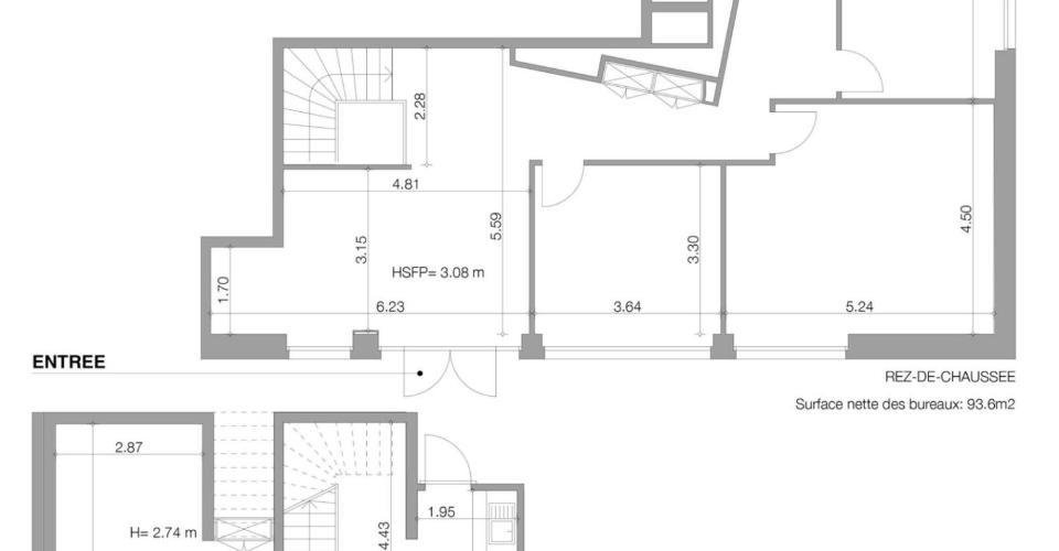 Bureaux 134 m² - Ansicht 4