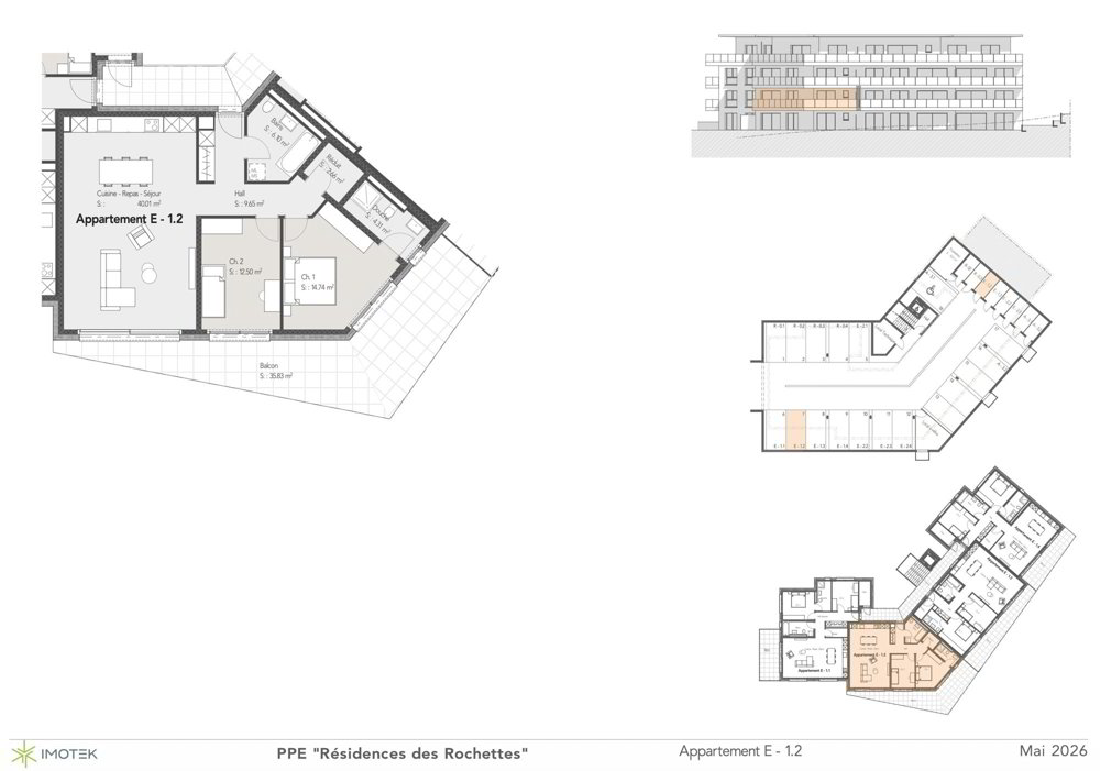 Wohnung – Châtel-St-Denis - Ansicht 4