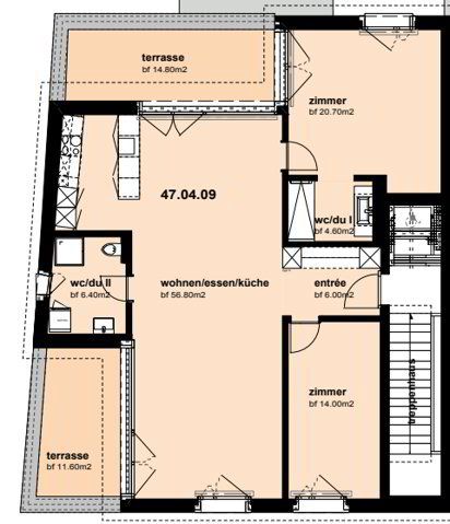 Appartamento di 3.5 locali in affitto a Biel/Bienne - immagine 1/7