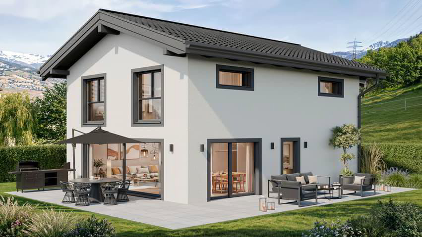 Haus – Grône - Ansicht 2