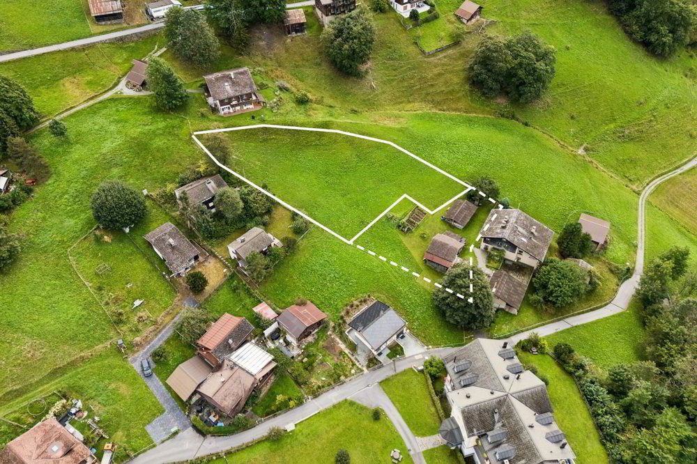 Grosszügige Baulandparzelle an sehr guter Lage in Wengen - Ansicht 2