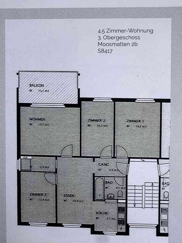 4.5 rooms Apartment for rent in Niederuzwil - image 1/13