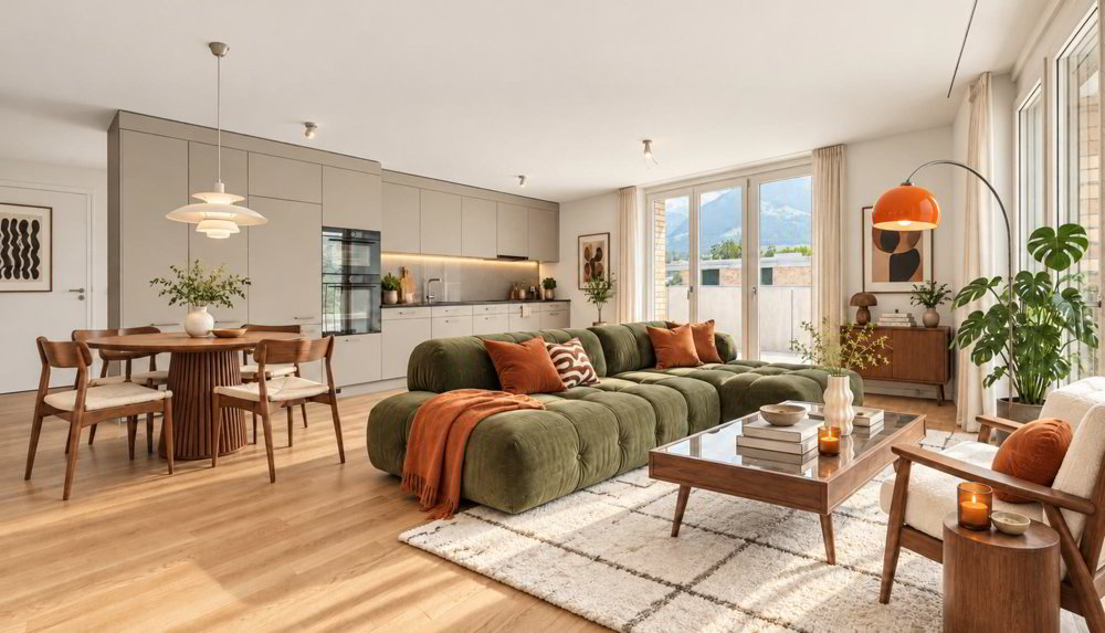 Wohnung – Sarnen, Ramersberg - Ansicht 2