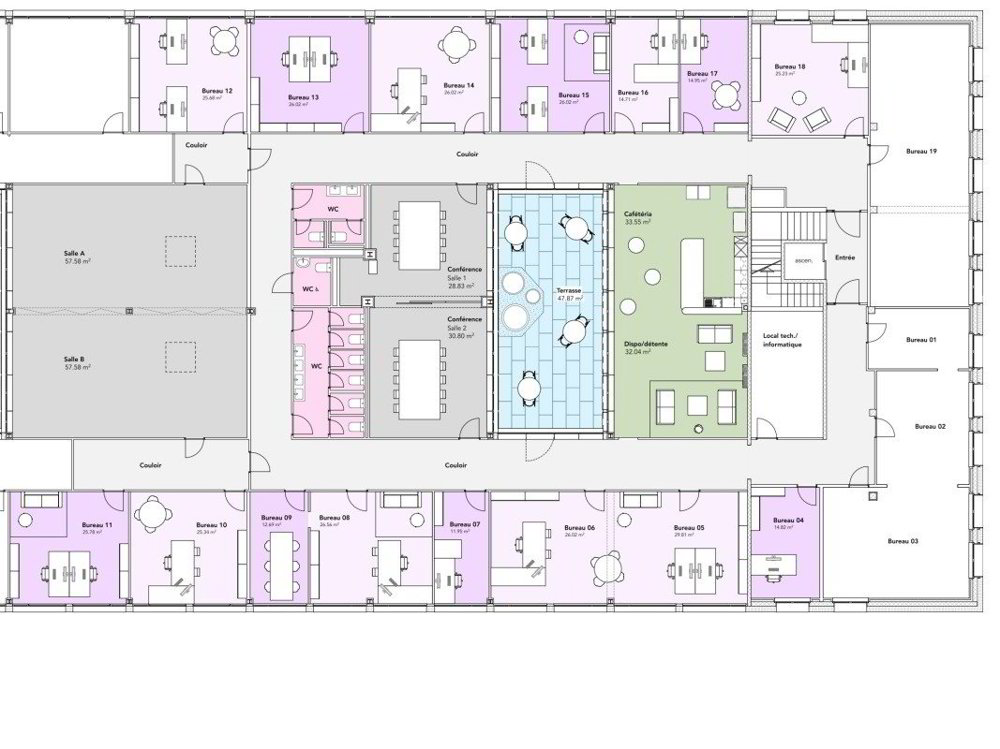 1 rooms Office & Commercial for rent in Le Mont-sur-Lausanne - image 1/8