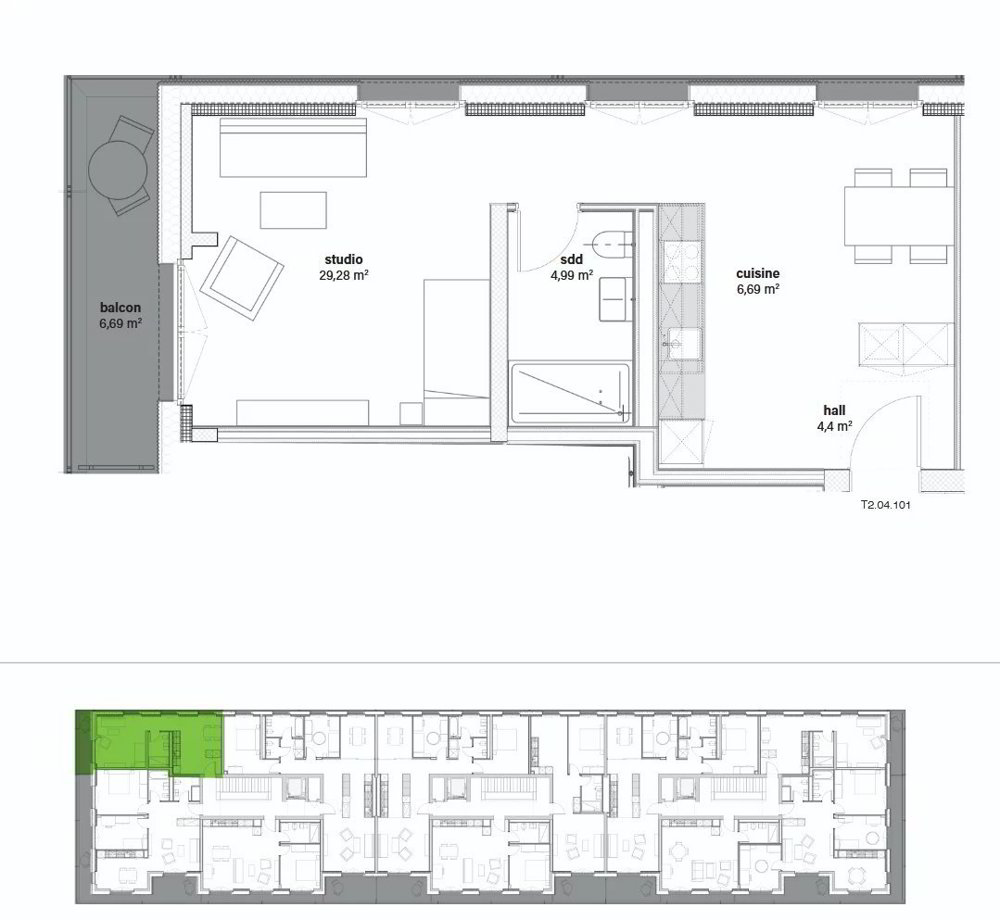 Appartement 1 pièces à louer à Sion - image 1/8