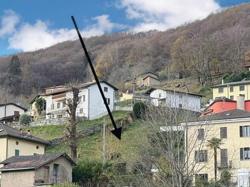 TERRENO EDIFICABILE DI 510 MQ IN OTTIMA POSIZIONE AD AROGNO - Ansicht 3