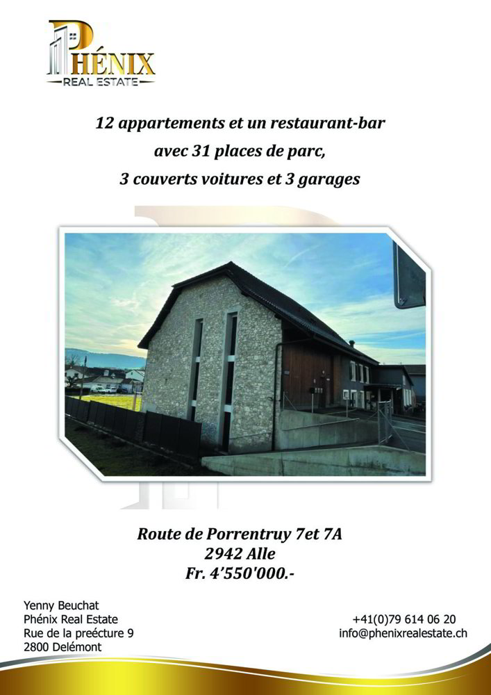 Immeuble mixte en vente à Alle - Réf 120715987