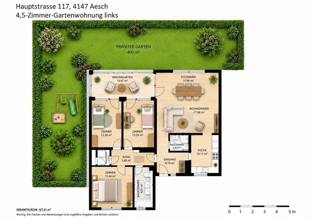 Appartamento di 4.5 locali in affitto a Aesch BL - immagine 1/10